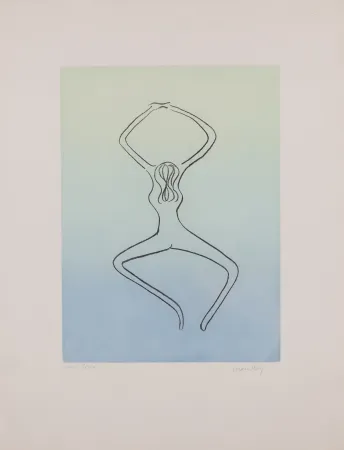 Aquatinta Ray - Man Ray (1890–1976) - Anatoms without Rime or Reason for Every Season - Aquatint and soft ground on paper - 1970