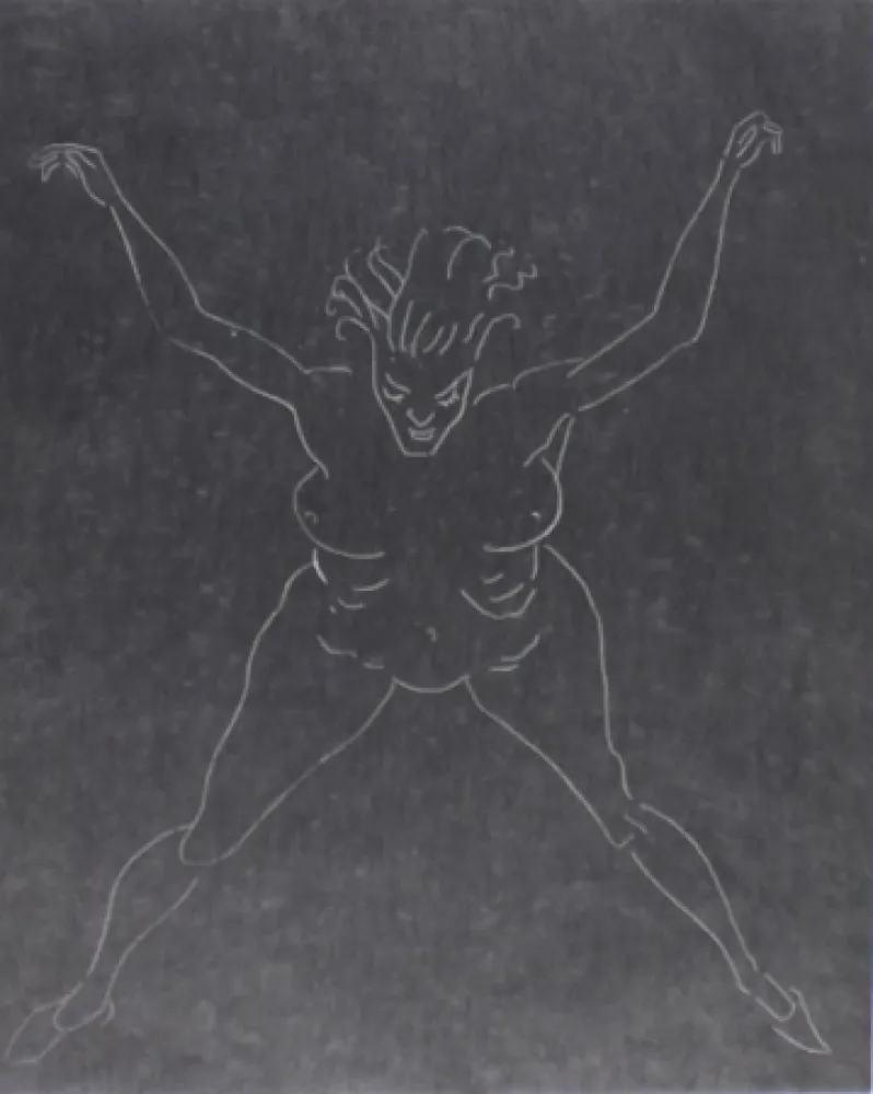 Radierung Und Aquatinta Ray - Marguerite