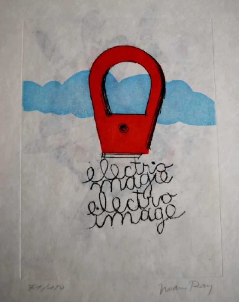 Radierung Und Aquatinta Ray - Sans titre  (pour Electro-magie)