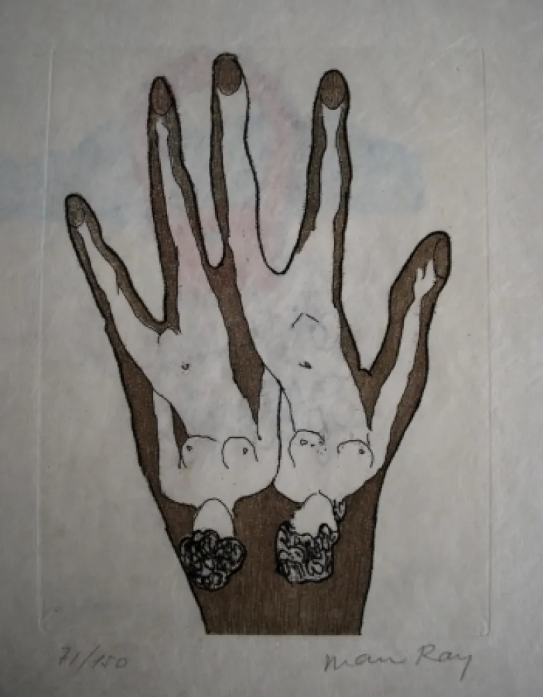 Radierung Und Aquatinta Ray - Sans titre  - pour Electro-magie