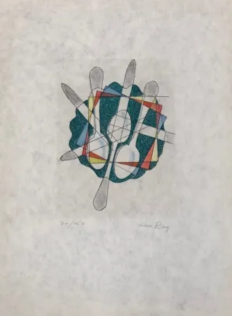 Radierung Und Aquatinta Ray - Seria Electro Magie II