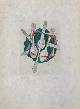 Radierung Und Aquatinta Ray - Serie Electro Magie