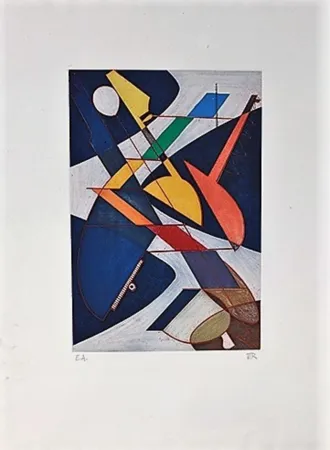 Radierung Und Aquatinta Ray - Symphony ou Orchestra