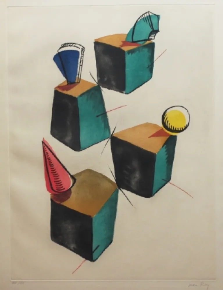 Radierung Und Aquatinta Ray - Transfiguration d'un cactus