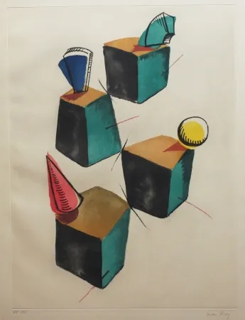 Radierung Und Aquatinta Ray - Transfiguration d'un cactus