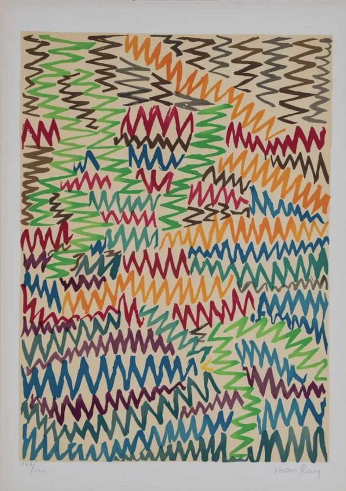 Lithographie Ray - Untitled (from On the Origin of Species by Irrational Selection)