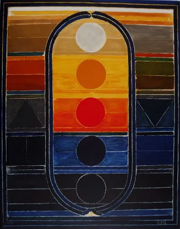 Lithographie Raza - Five Elements