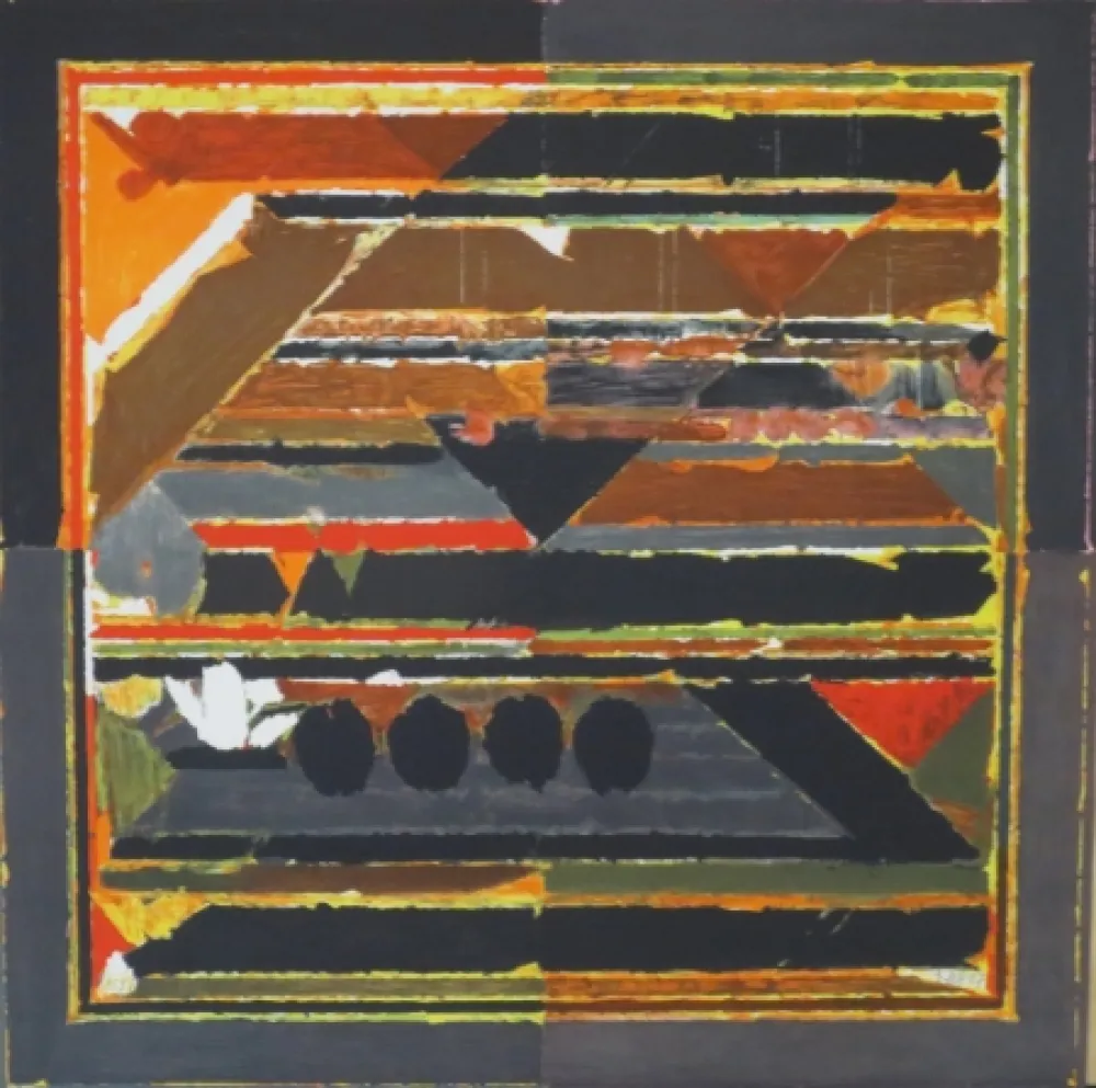 Lithographie Raza - Sans titre VII