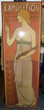 Plakat Réalier-Dumas - Exposition annuelle de peinture et de scupture 