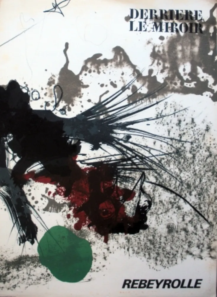 Illustriertes Buch Rebeyrolle - Derriere le Miroir n.177