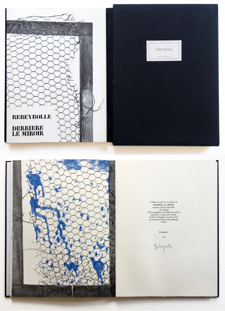 Illustriertes Buch Rebeyrolle - 