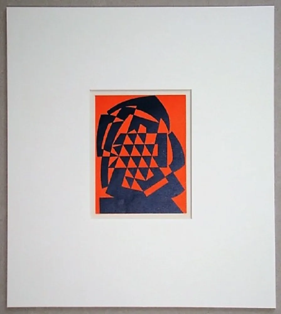 Holzschnitt Reggiani - Composizione non figurativo