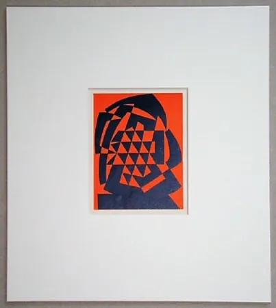 Holzschnitt Reggiani - Composizione non figurativo