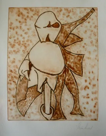 Radierung Und Aquatinta Reinhoud - Composition