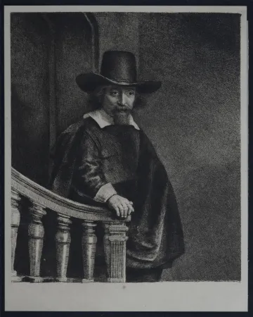 Heliogravüre Rembrandt - La campagne du peseur d'or