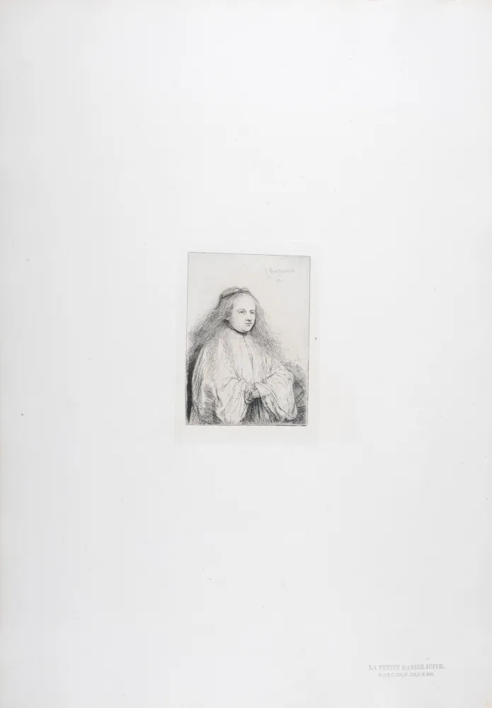 Heliogravüre Rembrandt - La petite mariée juive
