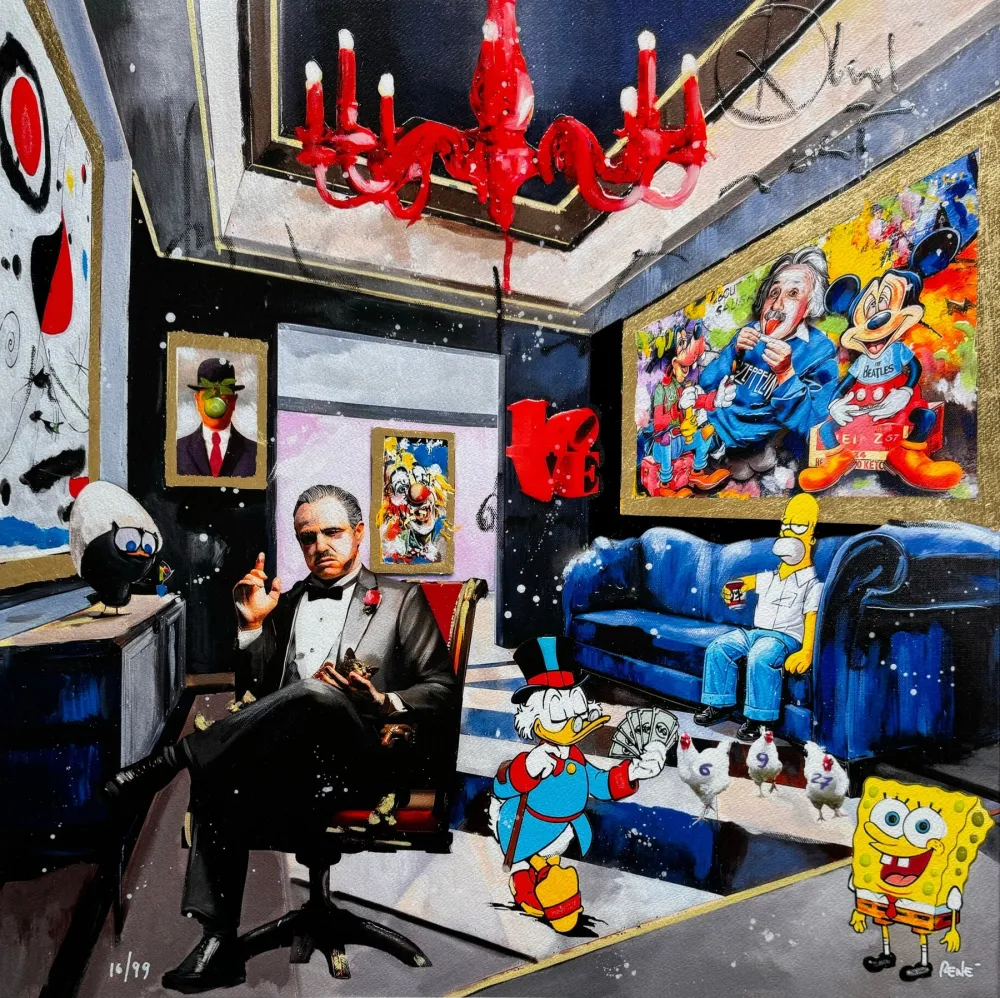 Siebdruck Renè - In time