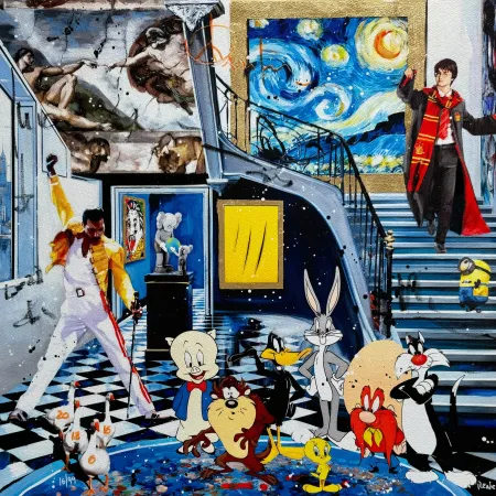 Siebdruck Renè - Magic