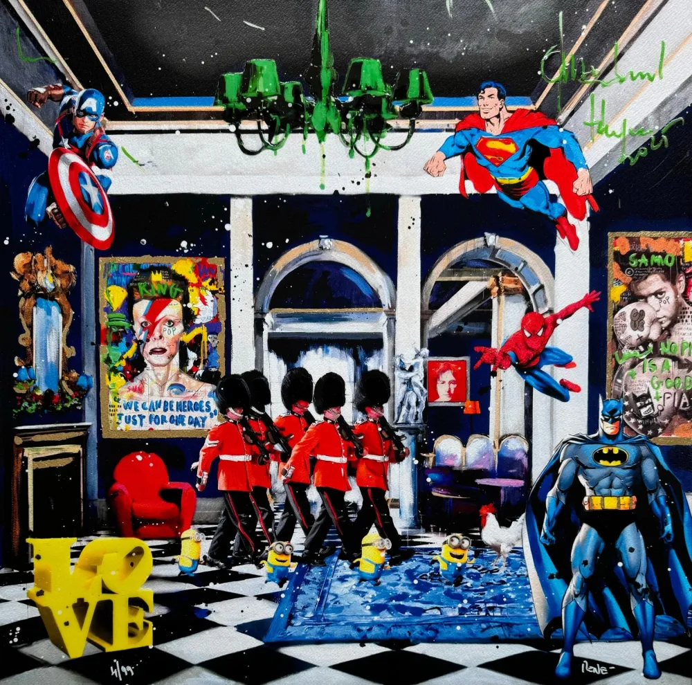 Siebdruck Renè - Super fun 