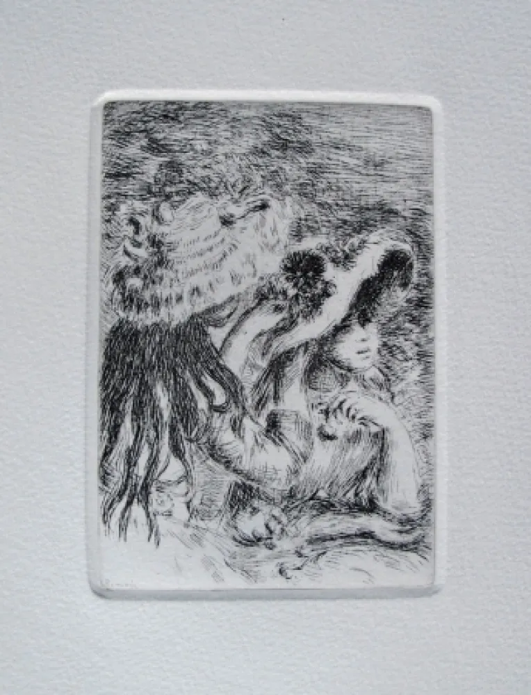 Stich Renoir - Le chapeau épinglé