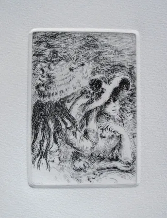 Stich Renoir - Le chapeau épinglé