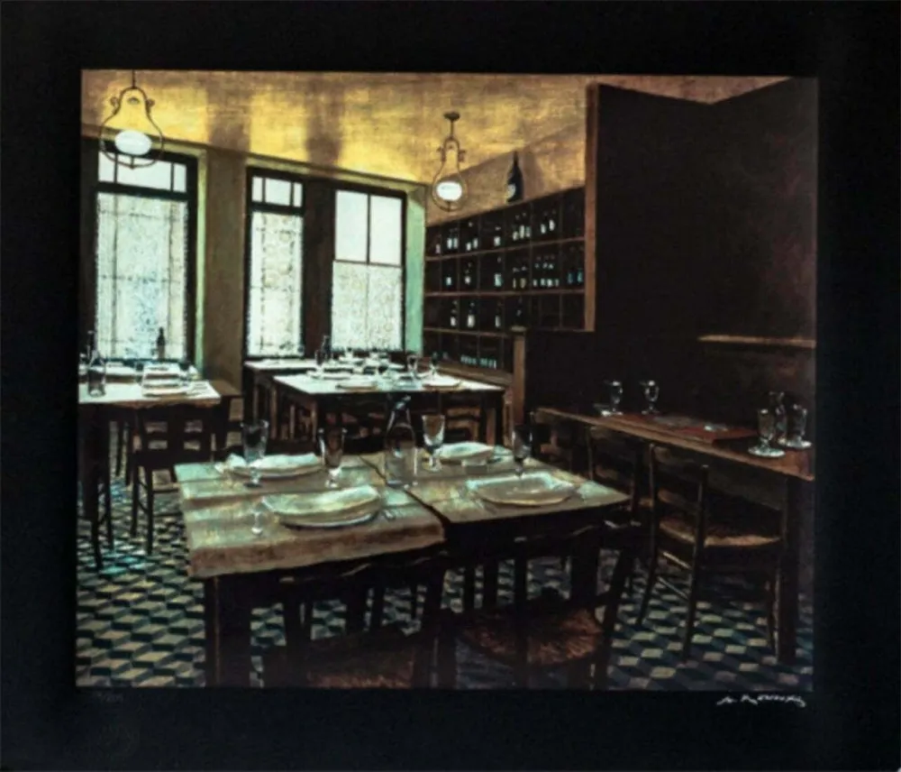 Siebdruck Renoux - Interior Van Gogh