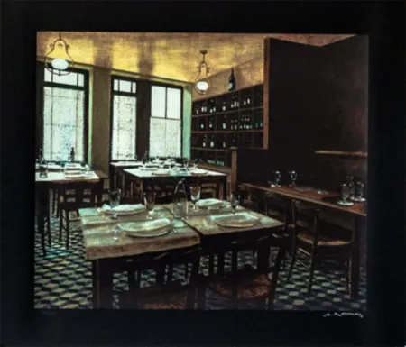 Siebdruck Renoux - Interior Van Gogh