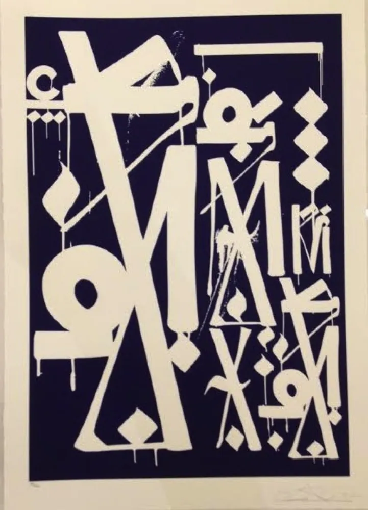 Siebdruck Retna - Untitled