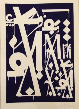 Siebdruck Retna - Untitled