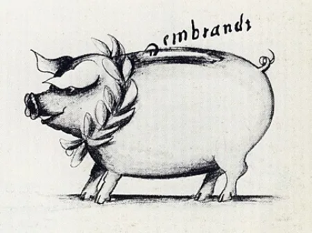 Stich Reuterswärd - Tirelire