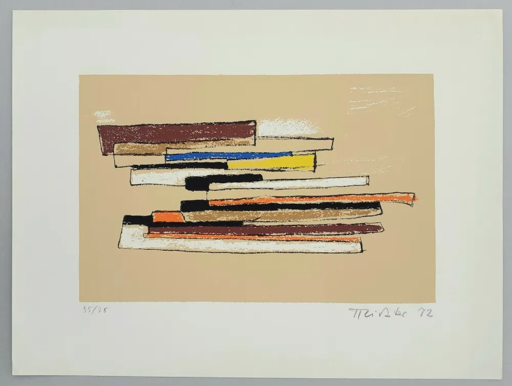 Siebdruck Richter - Composizione