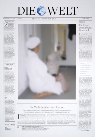 Digitale Druckgrafik Richter - Die Welt (The World)