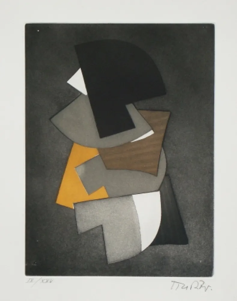 Radierung Und Aquatinta Richter - Faits divers, faits éternels