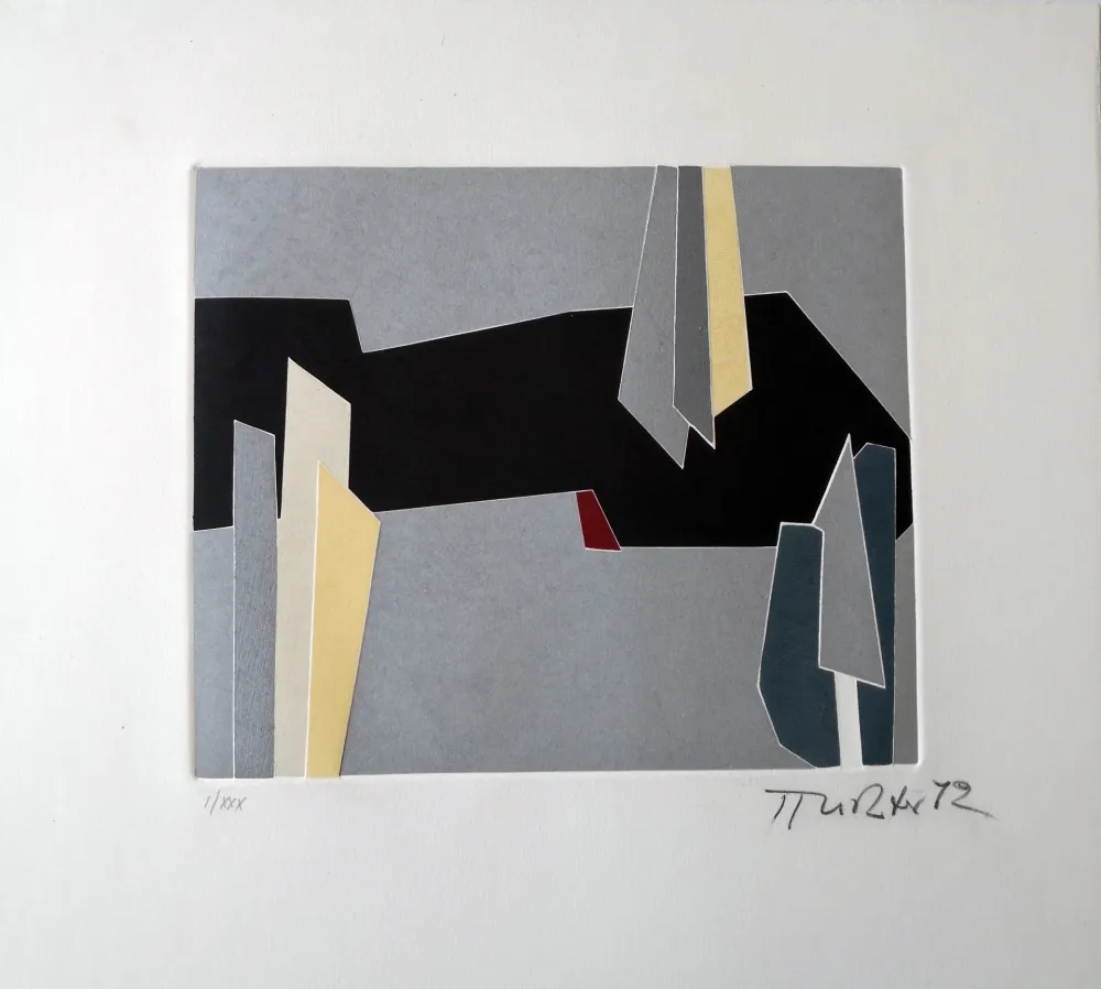 Radierung Richter - Poesia 1