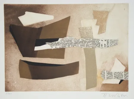 Radierung Und Aquatinta Richter - Sur une jambe