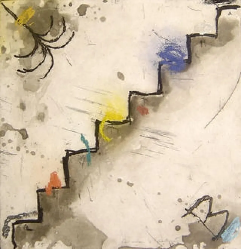 Radierung Und Aquatinta Riera I Aragó - L'Escala de l'enteniment (The Steps of Understanding)