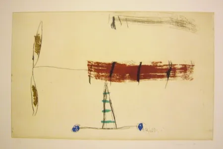 Radierung Und Aquatinta Riera I Aragó - Sans titre 2