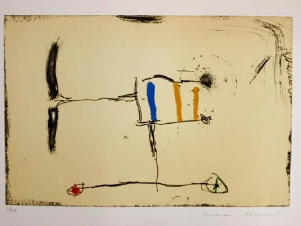 Radierung Riera I Aragó - S/T