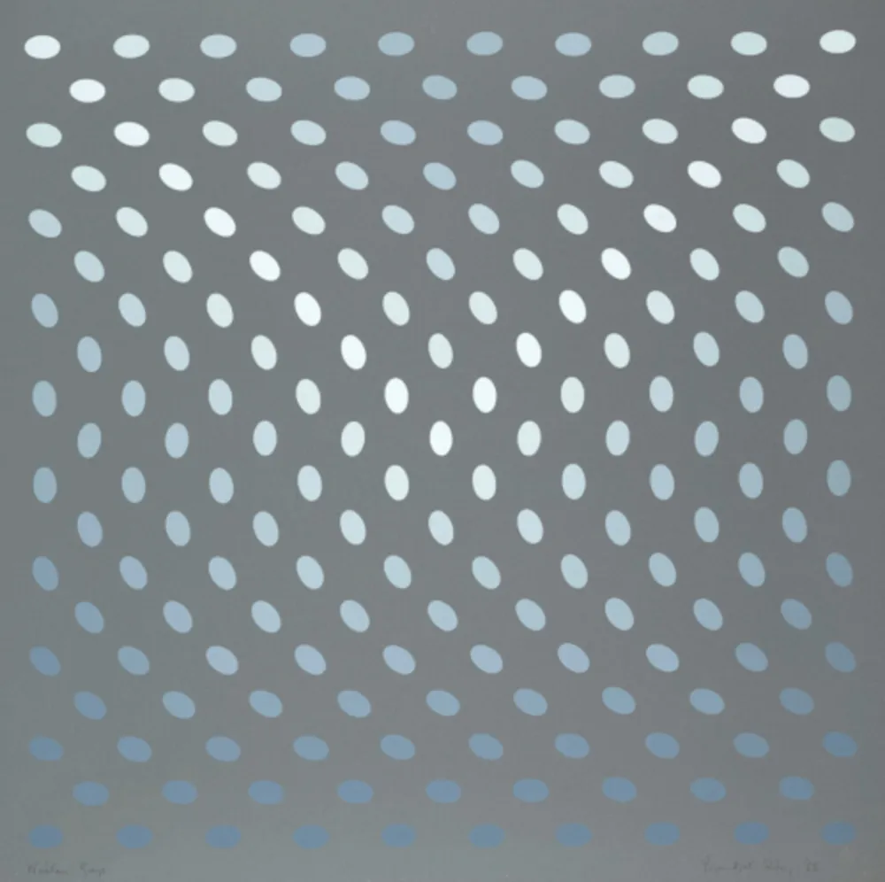 Siebdruck Riley - Nineteen Greys A