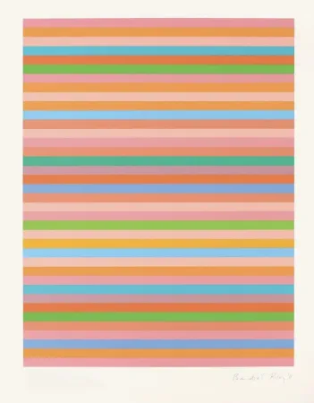 Siebdruck Riley - Rose Rose