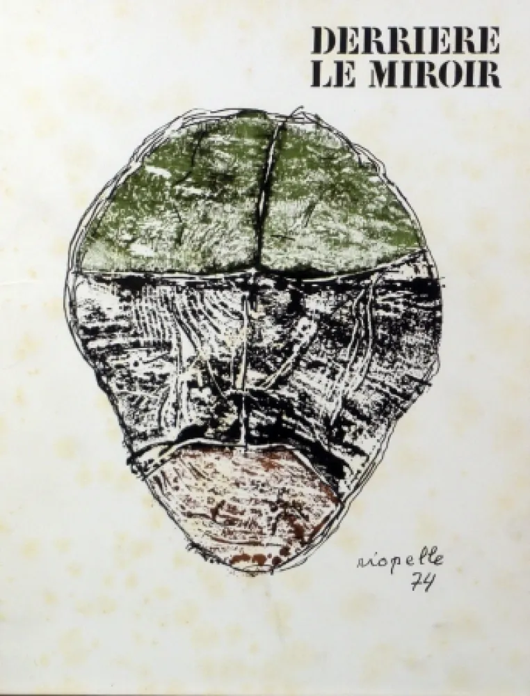 Illustriertes Buch Riopelle - Derriere le Miroir n.208