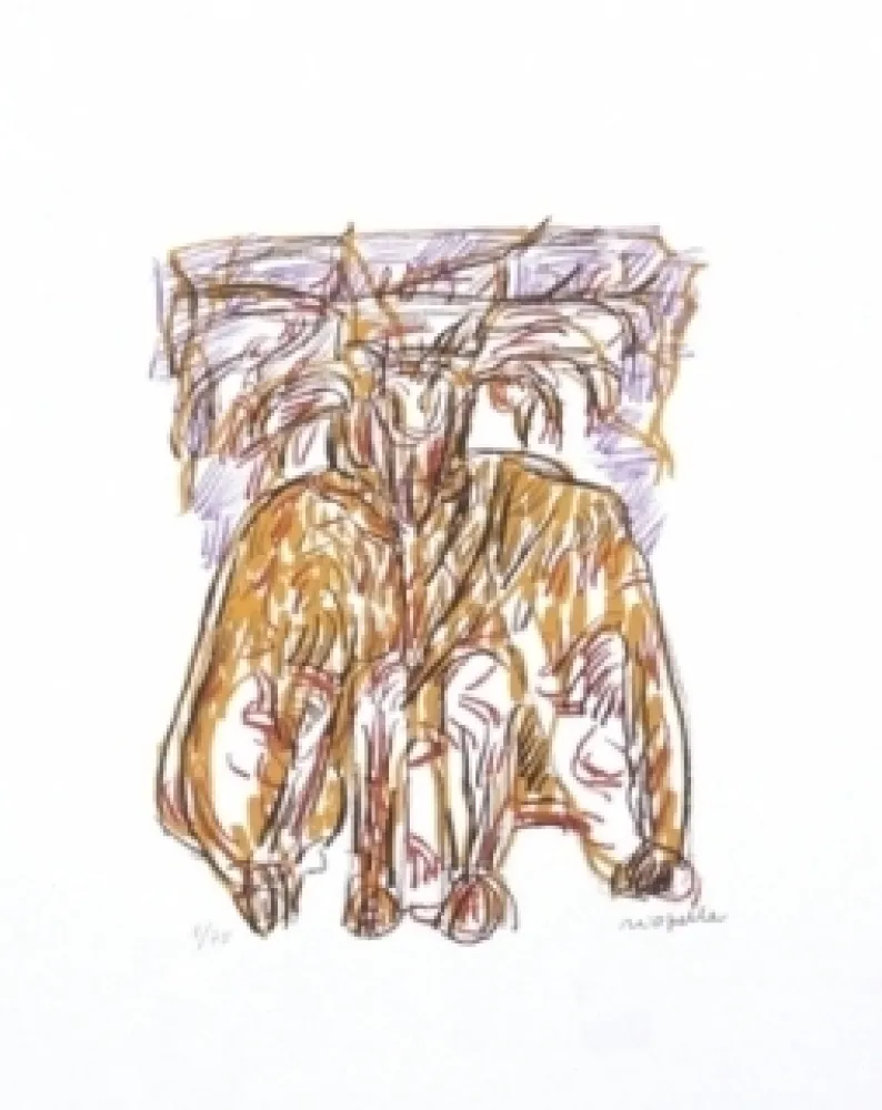 Lithographie Riopelle - Sans titre