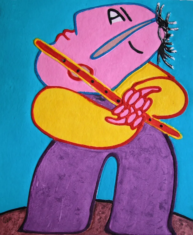 Stich Ripolles - Le flutiste