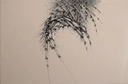 Siebdruck Rivera - Diálogo Entre Manuel Rivera y los Tres Adefesios. 