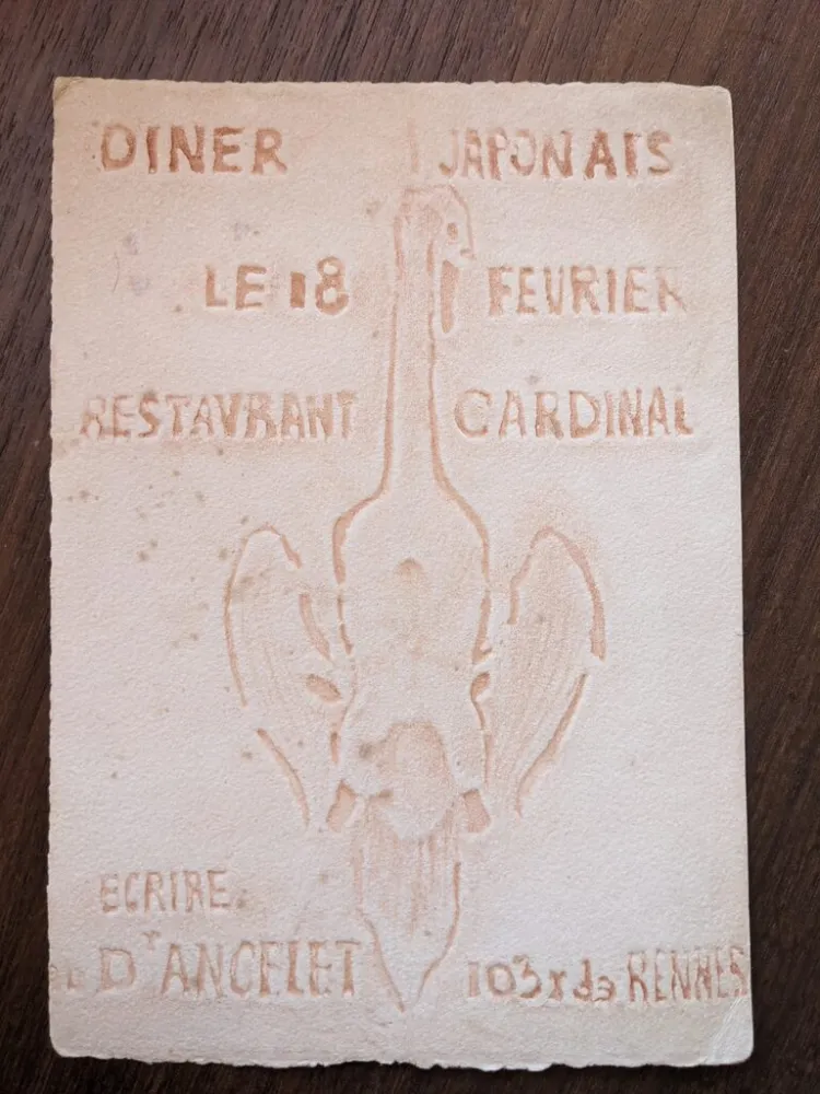 Keine Technische Roche - Dîner japonais: Oie découpée