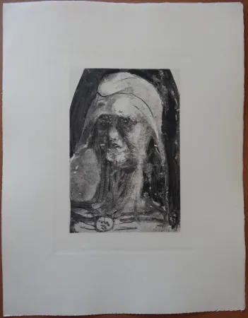 Radierung Rodin - Liberty