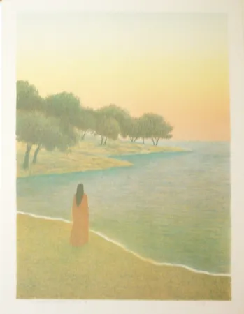 Lithographie Rodrigo - Se dona de s'auba