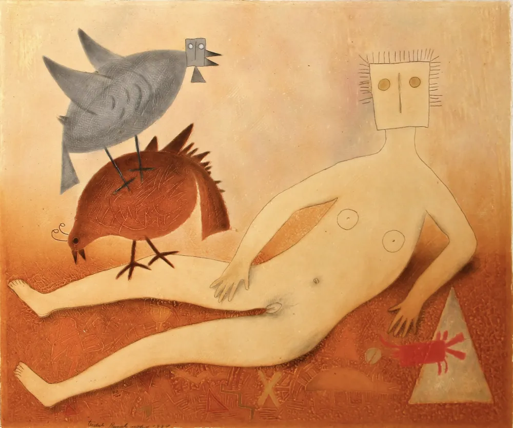 Monotypie Romulo - Venus desnudo