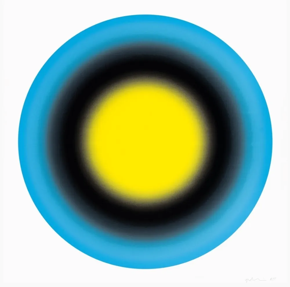 Siebdruck Rondinone - Small Sun 1