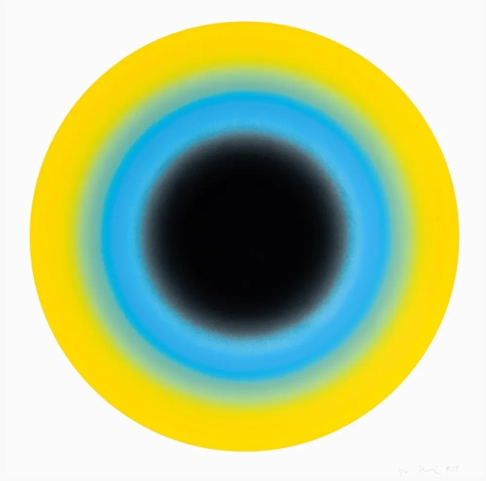 Siebdruck Rondinone - Small Sun 2